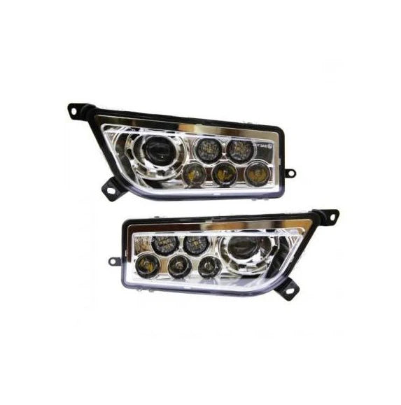 ~(5 lbs. 16X14X7)~ 2014+ Polaris RZR HD-RGB Headlights Quake LED