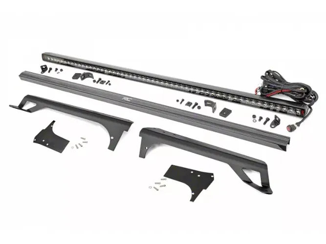 LED Light Kit | Windshield Mount | 50" Spectrum Single Row | Jeep Wrangler TJ (97-06)