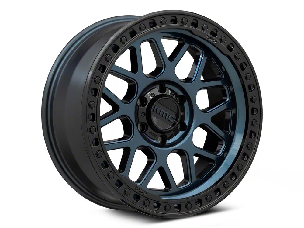 GRS 18X9 6X5.5 18MM MIDNIGHT BLUE W/ GLOSS BLACK LIP