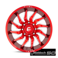 D745 20X9 6X5.5 GL-RED-MIL 20MM