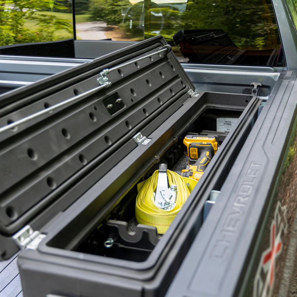 HUMPSTOR TRUCK BED EXTERIOR STORAGE/GUN CASE BLACK