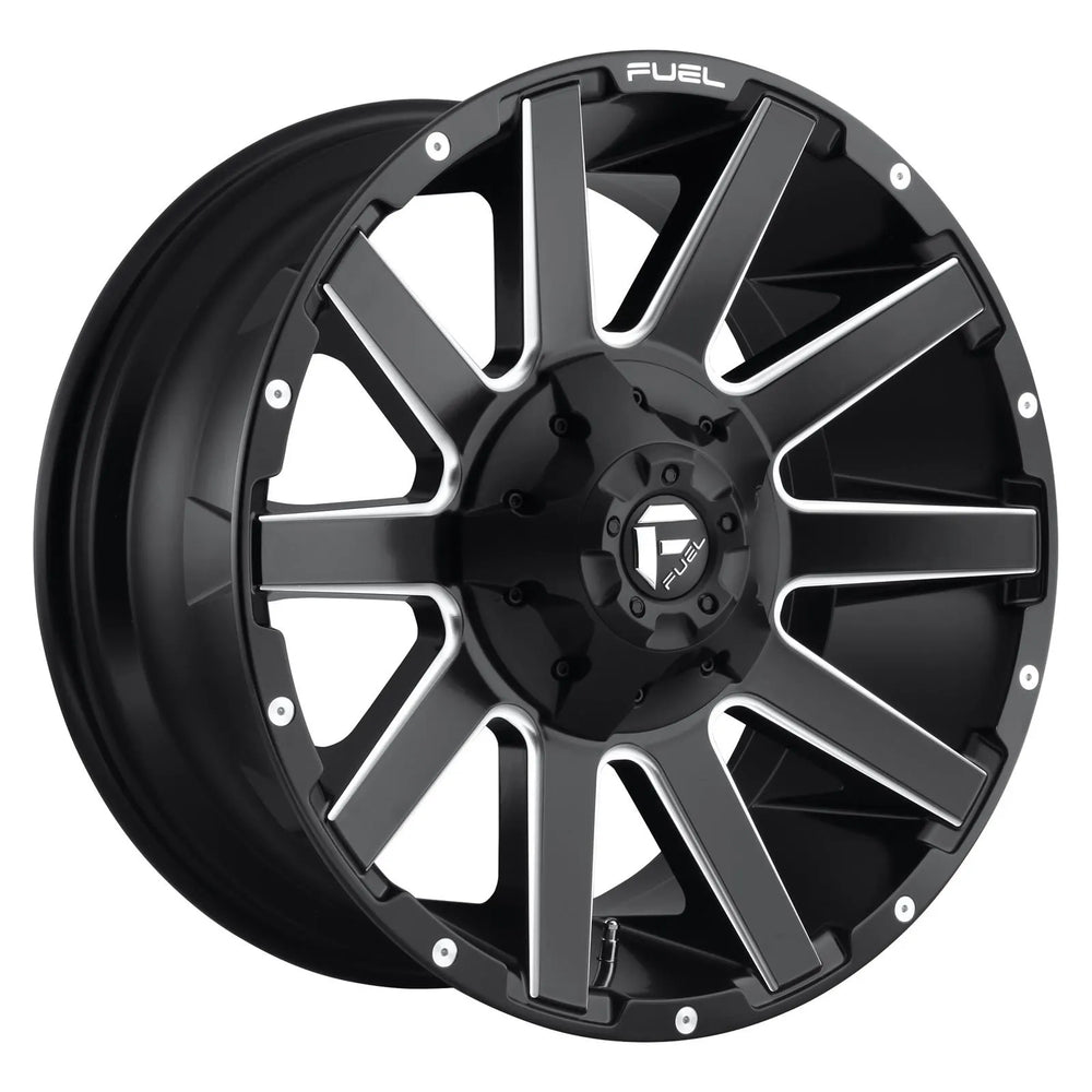 D616 20X10 8X170 MT-BLK-MIL -18MM