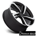 PR216 20X8.5 5X4.5 G-BLK MACH 45MM