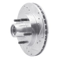 R1 Concepts Brake Rotor- Slotted - Silver Fits Ford E-150