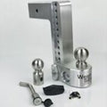 STEEL WEIGH SAFE 6IN DROP 2.5IN SHANK WITH TOWBALLS AND PINTLE INCLUDES WS05 HIT
