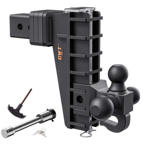 STEEL WEIGH SAFE 6IN DROP 2.5IN SHANK WITH TOWBALLS AND PINTLE INCLUDES WS05 HIT