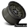BR002 17X9 6X5.5 OD-GRN BLK-LP -12M
