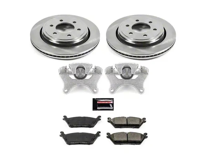 Power Stop 15-17 Ford F-150 Rear Autospecialty Kit w/Cals