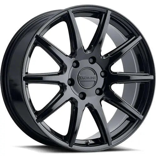 SPIKE GLOSS BLACK 20X8.5 5X120 +35