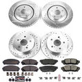 Power Stop 15-17 Lexus NX200t Front & Rear Z23 Evolution Sport Brake Kit
