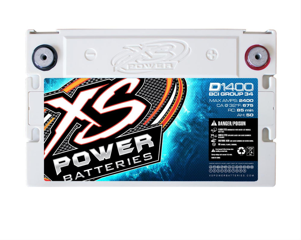 14V AGM BATTERY MAX AMPS 2400A CA: 675A