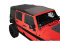 Overland Vehicle Systems Replacement Soft Top - Black Diamond - JK 4 Door 2007-2009