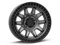 CALICO 17X8.5 5X5.0 10MM MATTE GUNMETAL W/ MATTE BLACK LIP