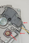 Alt Chrome Ford 200 Amp