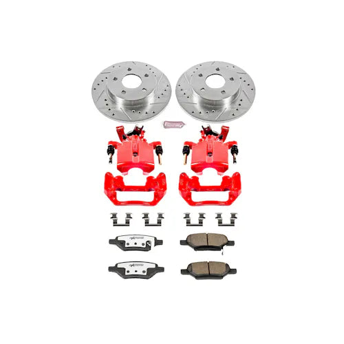 Power Stop 05-07 Chevrolet Cobalt Rear Z23 Evolution Sport Brake Kit w/Calipers