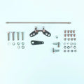 TAIL MOUNT SHIFTER GM TH350 TRANS W/CHROME 6IN STRAIGHT LEVER & MUSHROOM KNOB