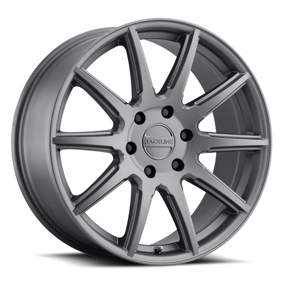 Raceline gunmetal auto part