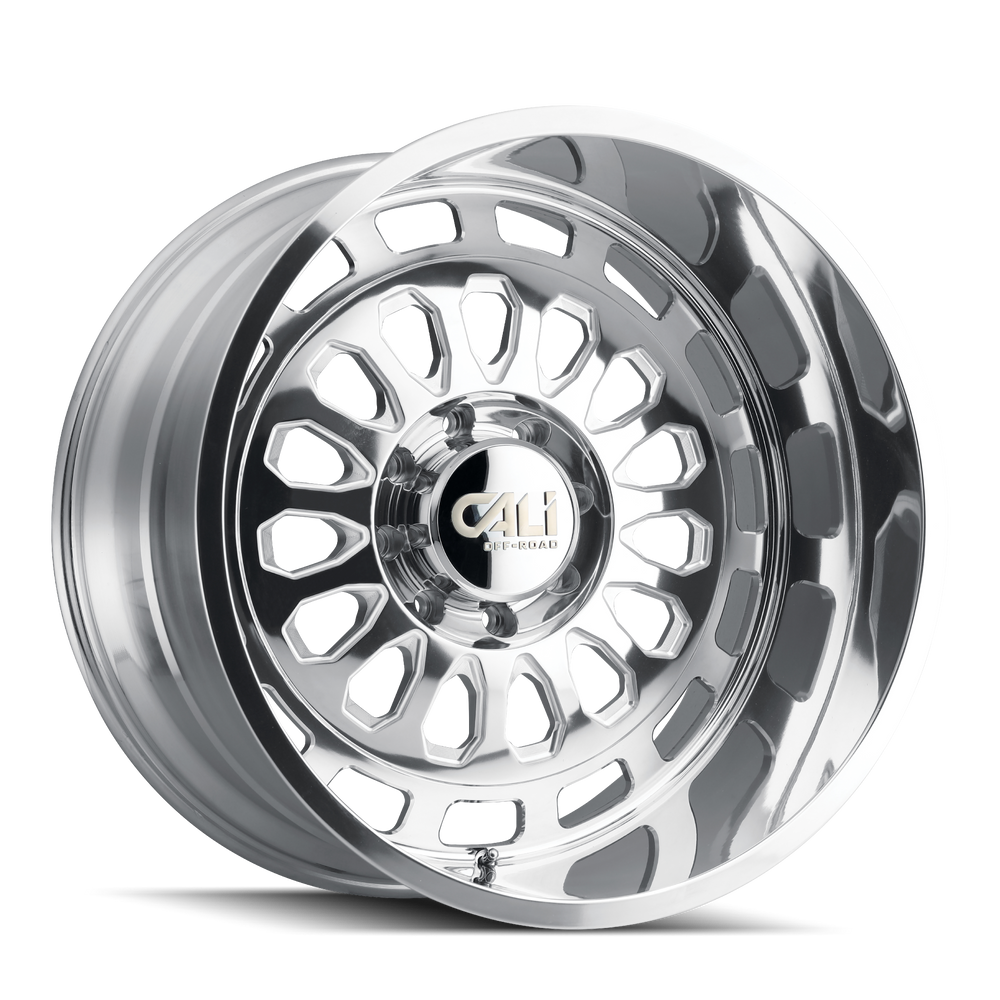 CALI OFF-ROAD PARADOX 9113 POLISHED MILLED SPOKES 20X10 8-170 -25MM 125.2MM