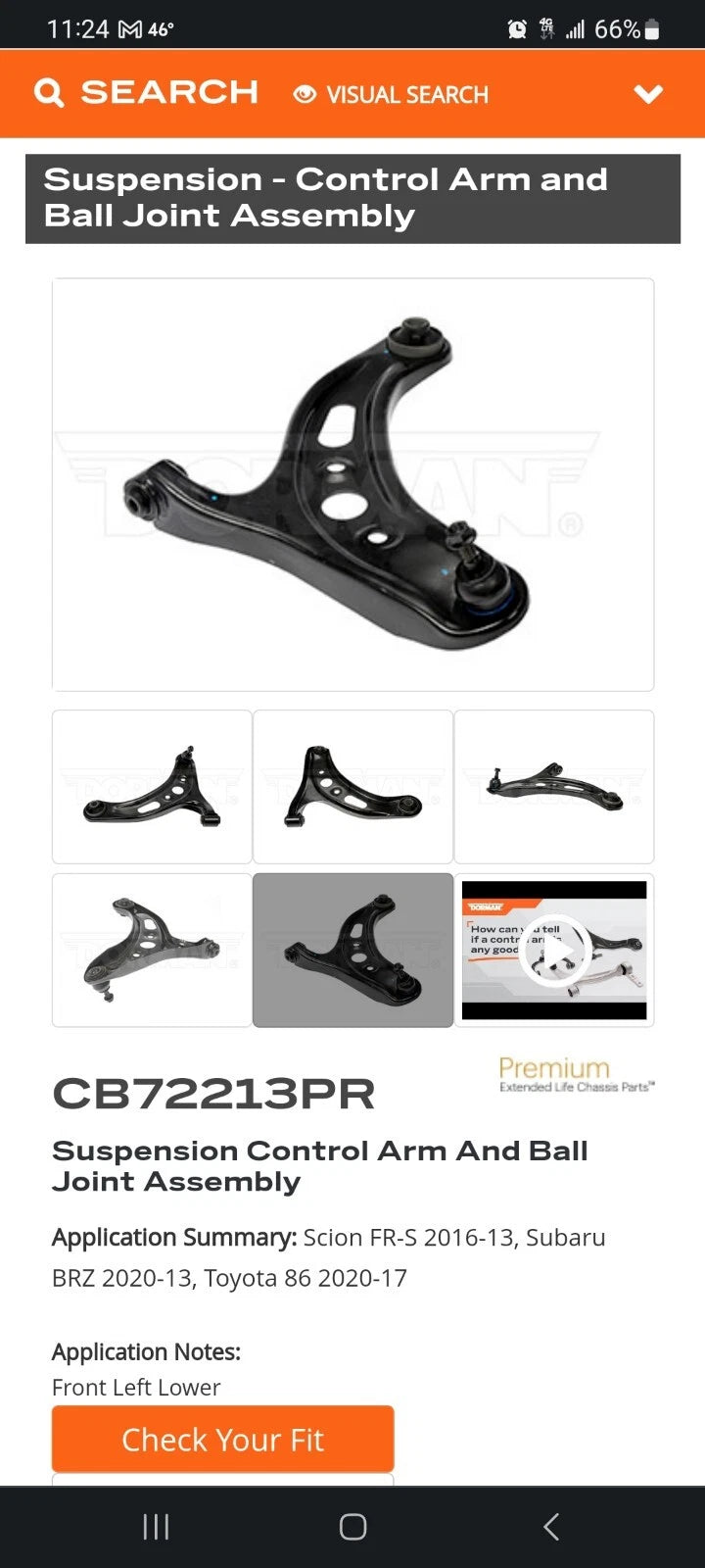 CONTROL ARM