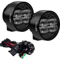 PAIR OF CANNON RACE 4 SAE & ECE FOG