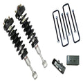 Front 3 Inch Lift Struts 2 Inch Rear Blocks w U Bolts 04-08 F-150 06-08 Mark LT No Heritage Freedom Off-Road