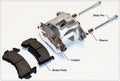 Wilwood D154 Front Caliper Kit - Black 2.50in Piston 0.81in Rotor