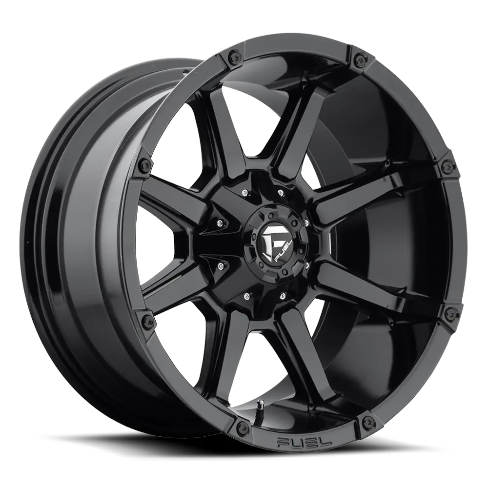 ~(43 lbs. 23X23X12)~ COUPLER 20x9 8x165.10 GLOSS BLACK (1 mm)