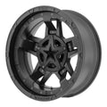 KMC Wheels black auto part