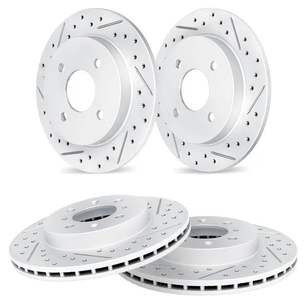 R1 Concepts Brake Rotor- Carbon D/S Fits Volkswagen Cabrio
