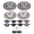 Power Stop 03-14 Volvo XC90 Front and Rear Semi-Coated Rotor Kit