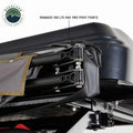 Overland Vehicle Systems XD Nomadic 180 LTE - Awning w Lights Grey Body Green Trim Black Travel Cover