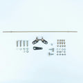 TAIL MOUNT SHIFTER GM TH400 TRANS W/CHROME 6IN STRAIGHT LEVER & MUSHROOM KNOB