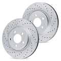 R1 Concepts Brake Rotor- Carbon D/S Fits Ford Edge