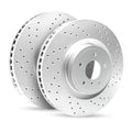 R1 Concepts Brake Rotor- Carbon D/S Fits Ford Edge