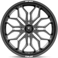 MA47 22X7 4X156 G-BLK-MILL 10MM