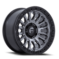 D857 18X9 5X5.5 M-GNMTL BLK -12MM