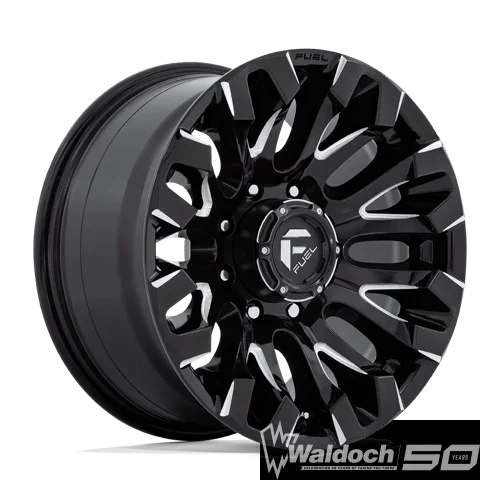 D828 18X9 8X170 G-BLK-MILL 1MM