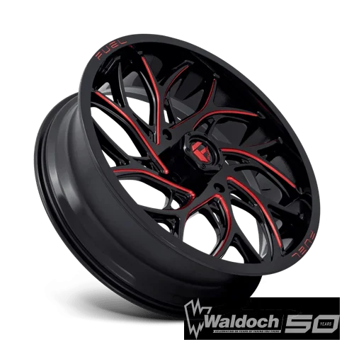 D779 22X7 4X156 G-BLK-MILL-RD 00MM