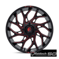 D779 22X7 4X156 G-BLK-MILL-RD 00MM
