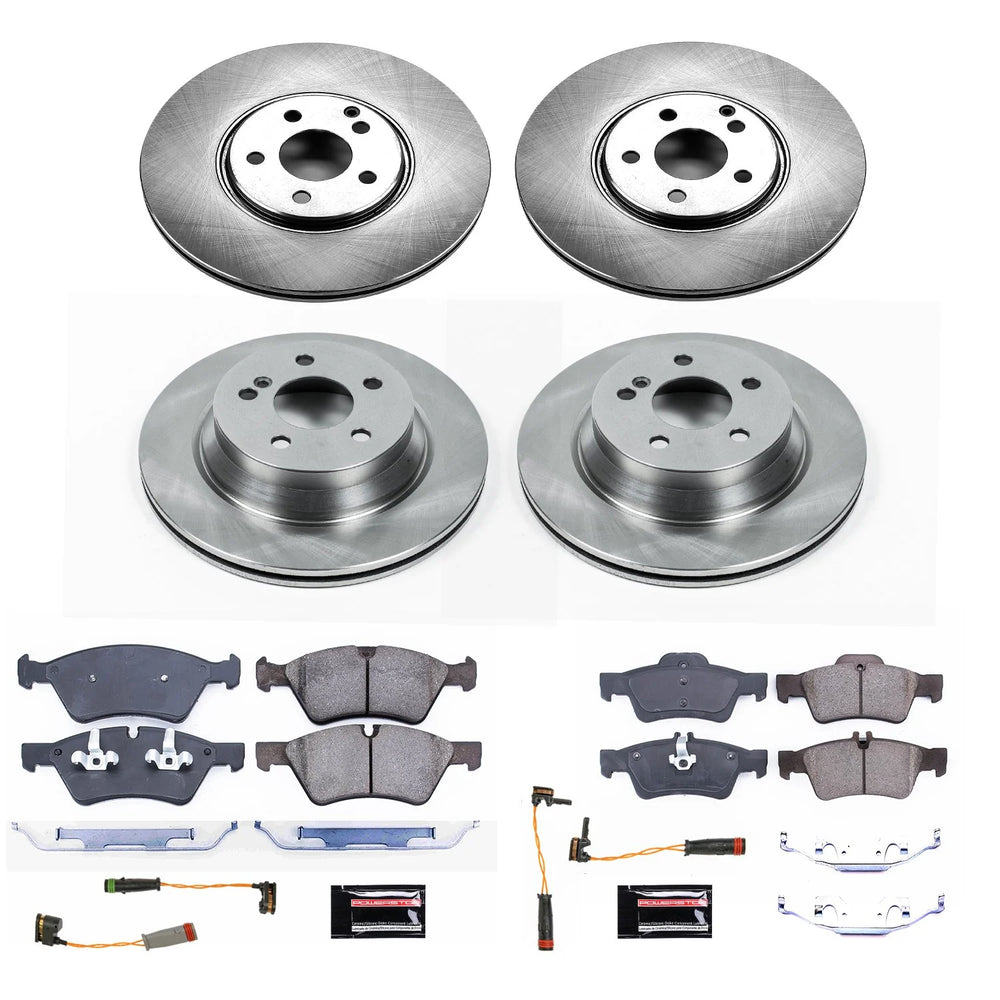 Power Stop 2006 Mercedes-Benz E500 Front & Rear Autospecialty Brake Kit