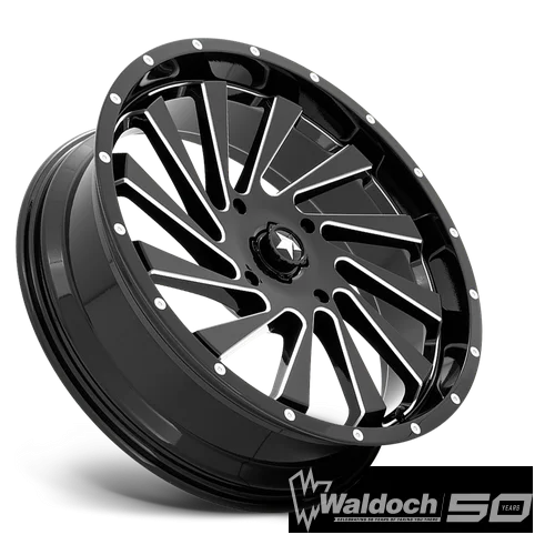 M46 22X7 4X156 G-BLK MILL 00MM