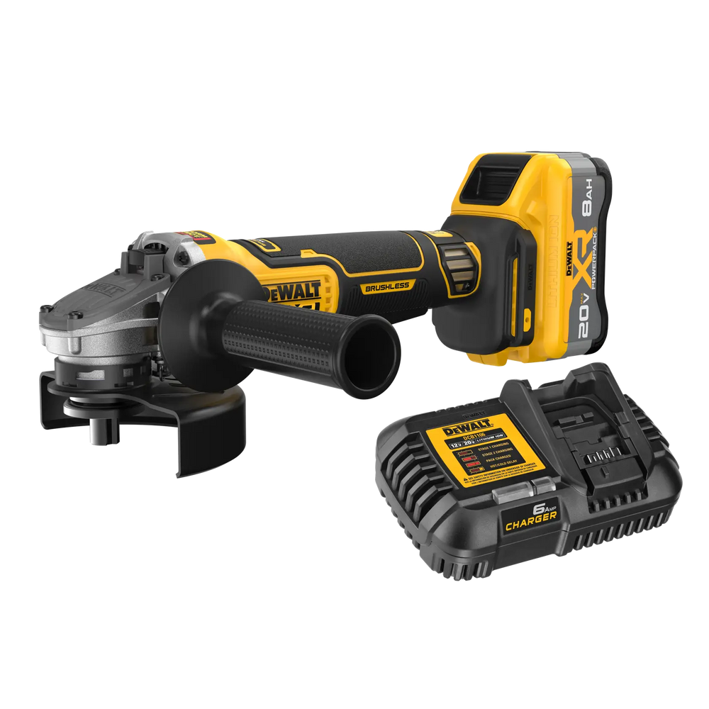 20X MAX XR BRUSHLESS CORDLESS ANGLE GRINDER KIT 41/2 5IN W/ POWERPACK
