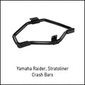 Mustang Motorcycle black auto part