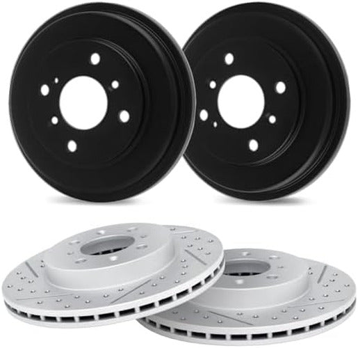 R1 Concepts Brake Rotor Drum- Carbon D/S
