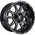 Fuel Wheels black auto part