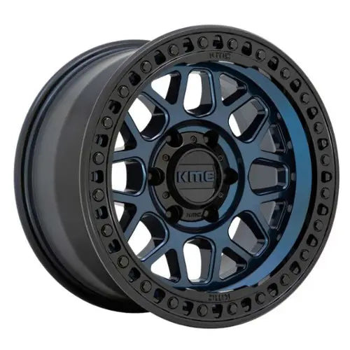 KM549 17X9 8X170 MN-BLUE GBLK-LP 18MM