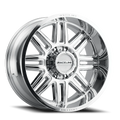 Aluminum Wheels 18x9 Split 948C Chrome -12 Offset 8 on 170 Bolt Pattern 125.2 Bore Raceline