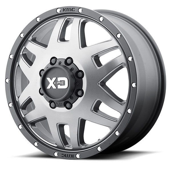 XD130 20X7.5 8X200 M-GRY BLK-RING 142MM