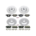 Power Stop 08-14 Volvo S80 Front & Rear Euro-Stop Brake Kit