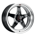 Weld S104 18x8 Ventura 5x127 ET00 BS4.50 Gloss BLK MIL DIA 78.1